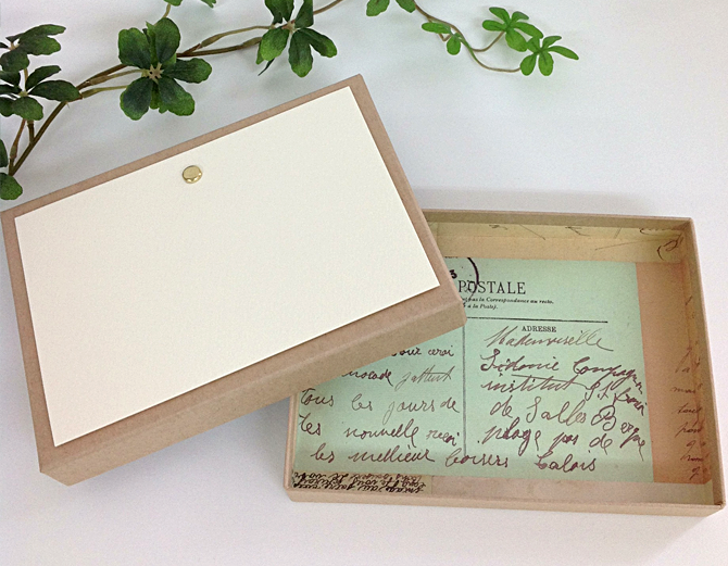 Mon Petit Tresor モンプチトレゾール Letter Box レターボックス
